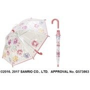 リルリルフェアリル クリア傘 フラワー 40cm [キャラクターグッズ]
