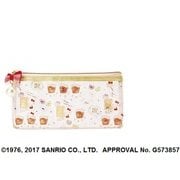キャラクターグッズ ハローキティ ビニールマルチケース横 ポップコーン
