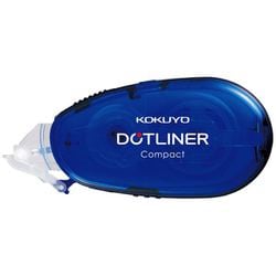 テープのり ドットライナーコンパクト 本体 ブルー タ-DM4500-08B