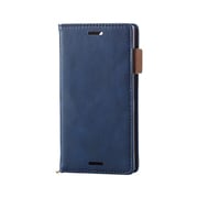PM-SOXCPLFYMNV [Xperia X Compact（SO-02J）用ソフトレザーカバー/サイドマグネット/ネイビー]