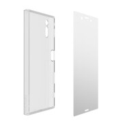 TR-AGPXPPP-CLKB [Xperia XZ Aegis Pro 衝撃吸収フルガードセット 強化/防汚/曲面]