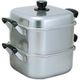 アルマイト角型蒸器 26cm 一重 AMS71261