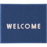 KMT1314A [文字入マット WELCOME 青]