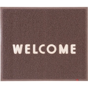 KMT1316A [文字入マット WELCOME 茶]