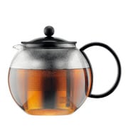 1805-01 [ASSAM（アッサム） ティープレス ステンレスフィルター プラスチックハンドル 1000ml ブラック]