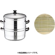 アルミ長生セイロ〈デラックス〉 30cm 一重 ASI08301