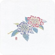 和風コースター四季角(50枚入) WCO-K5 あじさい PKCJ7