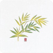 和風コースター四季角(50枚入) WCO-K10 笹 PKCH7