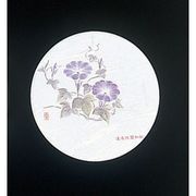 和風コースター四季丸(50枚入) WCO-M6 朝顔 PKCK3