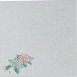 遠赤抗菌和紙 花ごよみ懐敷(200枚入) あじさい W5-5 QSK81005