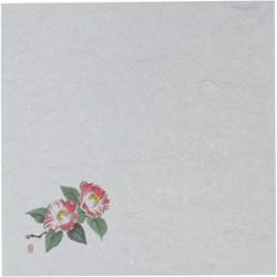 遠赤抗菌和紙 花ごよみ懐敷(200枚入) つばき W5-8 QSK84005