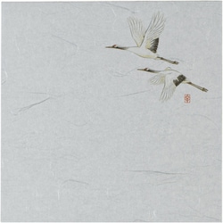 遠赤抗菌和紙 花ごよみ懐敷(200枚入) 鶴 W4-9 QSK85004