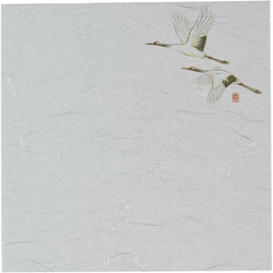 遠赤抗菌和紙 花ごよみ懐敷(200枚入) 鶴 W5-9 QSK85005