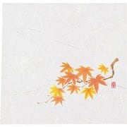 ニュー四季懐紙 4寸(100枚入) NS-24 赤もみじ QKIG301