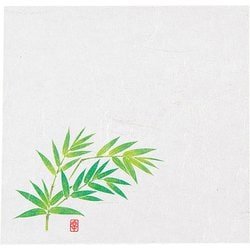 ニュー四季懐紙 4寸(100枚入) NS-26 笹 QKIG501
