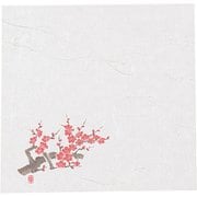 QKIH201 [ニュー四季懐紙 4寸(100枚入) NS-75 梅]