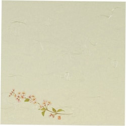 5寸懐紙 四季の花(100枚入) S5-4 桜 QKIC0
