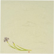 QKIC1 [5寸懐紙 四季の花(100枚入) S5-5 あやめ]