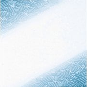 QTI4301 [耐油懐敷 華かすみ(100枚入)青海波 3寸 TA-K07]
