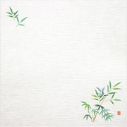 耐油しぼり懐敷 4寸(100枚入) 笹 TA-E01 QKIP101