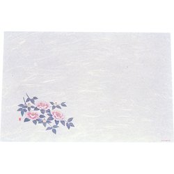 遠赤抗菌和紙 尺3まっと(100枚入) 山茶花 WS-5 QMT22