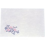 QMT22 [遠赤抗菌和紙 尺3まっと(100枚入) 山茶花 WS-5]
