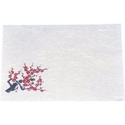 QMT31 [遠赤抗菌和紙 尺3まっと(100枚入) 梅 WS-14]