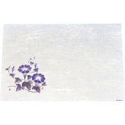 QMT33 [遠赤抗菌和紙 尺3まっと(100枚入) 朝顔 WS-16]