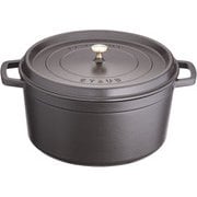 ピコ・ココット ラウンド 34cm 40510-307 ブラック RST3413