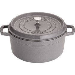 ピコ・ココット ラウンド 26cm 40509-312 グレー RST4739