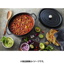 ストウブ staub ピコココット オーバル　27cm ブラック　ビンテージ ストウブ staub ピコココット オーバル 27cm ブラック