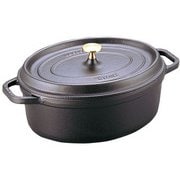 ピコ・ココット オーバル 31cm 40509-319 ブラック RST3507
