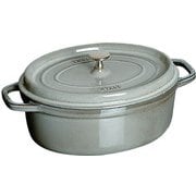ピコ・ココット オーバル 37cm 40509-369 グレー RST4835