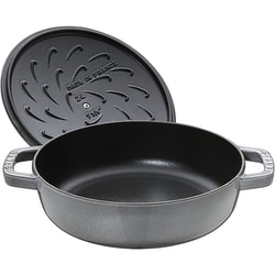 ストウブ ブレイザー・ソテーパン 28cm 40511-470 グレー（STAUB