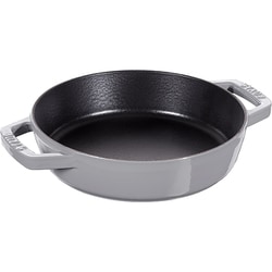 両手フライパン ラウンド 20cm グレー IH対応 40511-660