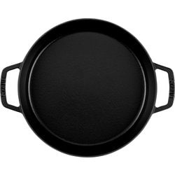 STAUB 両手フライパン 26cm BLACK 正規品 ストウブ IH対応 両手フライパン 26cm [ブラック] (フライパン