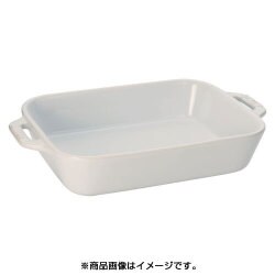 在庫限り ストウブ Staub レクタンギュラーディッシュ 内寸