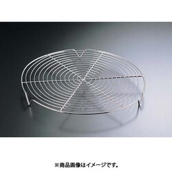 丸網 足付(クロームメッキ) 312505 φ360mm WAM1405