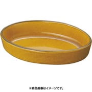 陶磁器オーバルグラタン皿5120 (10422)195×120mm RGL642