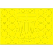 EDUCX471 [1/72スケール ビクターB Mk.2 塗装マスクシート （エアフィックス用）]