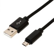 高耐久 microUSBケーブル 1.5m ブラック USB-MT2015/BK