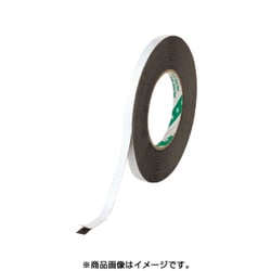 ハイタック両面接着テープ 9712 20mmX10m 黒 1巻入り 971220AAD