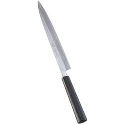 歌舞伎調和庖丁 忠舟 柳刃 24cm 黒石目 ATD0102