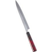 歌舞伎調和庖丁 忠舟 柳刃 24cm 茜 ATD0103