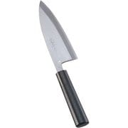 歌舞伎調和庖丁 忠舟 出刃 15cm 黒石目 ATD0202
