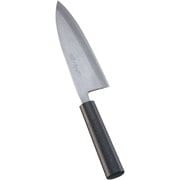 歌舞伎調和庖丁 忠舟 出刃 18cm 黒石目 ATD0208