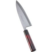 歌舞伎調和庖丁 忠舟 出刃 19.5cm 茜 ATD0212
