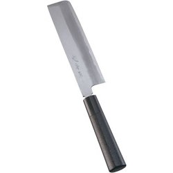 歌舞伎調和庖丁 忠舟 薄刃 18cm 黒石目 ATD0302