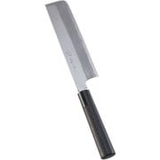 歌舞伎調和庖丁 忠舟 薄刃 19.5cm 黒石目 ATD0305