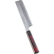 歌舞伎調和庖丁 忠舟 薄刃 19.5cm 茜 ATD0306